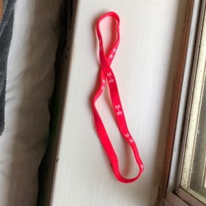 Under armour pink headband
